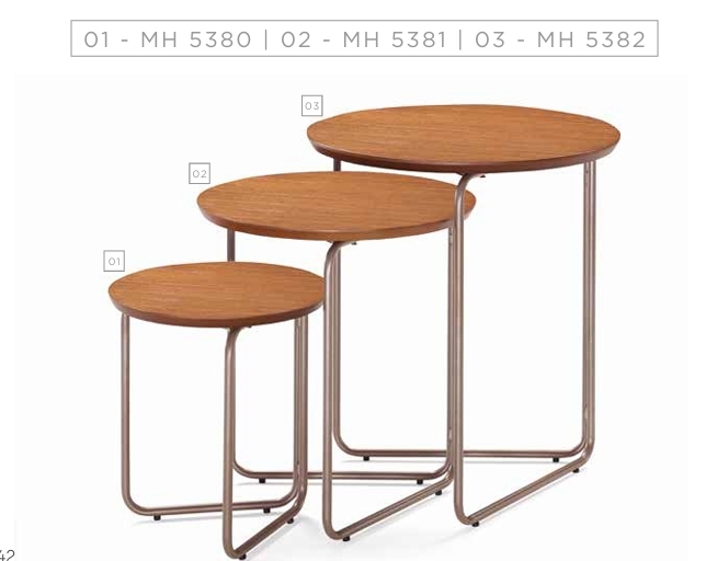 Mesa Lateral | MH 5380 - MH 5381 - MH 5382 | Herval 0726