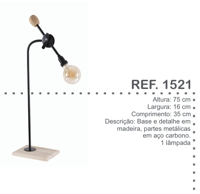 Luminária 1521 | Luminum 0626