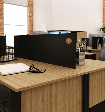 Multiuso Escritório Divisor De Mesa | ME4183 | Tecnomobili 0326