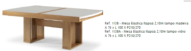 Mesa Elastica Itapoá Ref 1138 | EngenhoMoveleiro | Tá Bonito| Tá Barato!! 