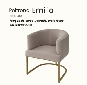 Poltrona Emília | Estofama 0626
