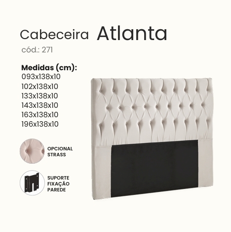 Cabeceira Atlanta | Estofama 0626