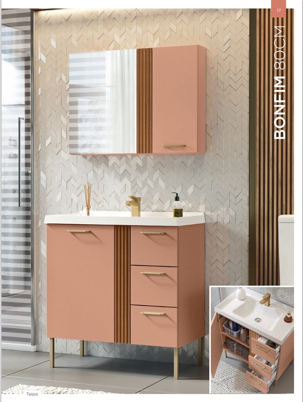 Conjunto Banheiro Bonfim 80CM | Balcony 0926