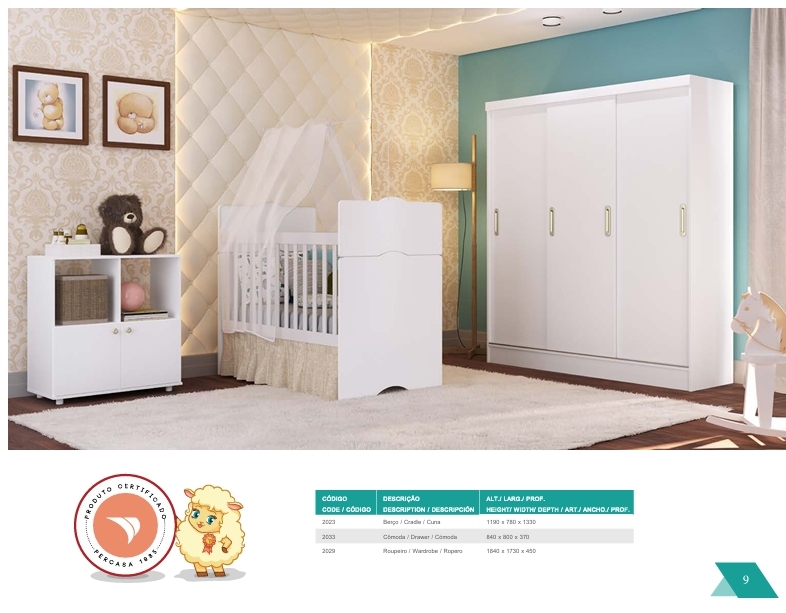 Quarto Infantil  | 2023 - 2033 -2029 | Percasa 0625