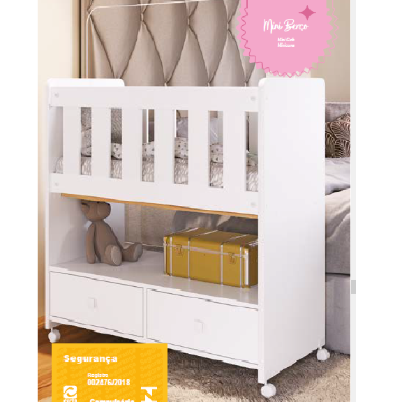Mini Berço | Completa Móveis