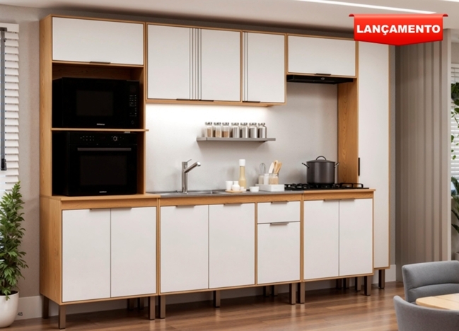 Cozinha Modulada Madalena | Genialflex 0826