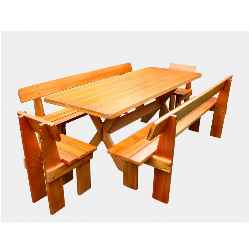 PREÇO + BARATO D  BRASIL | Conjunto Mesa E Bancos | ME65 | Premade