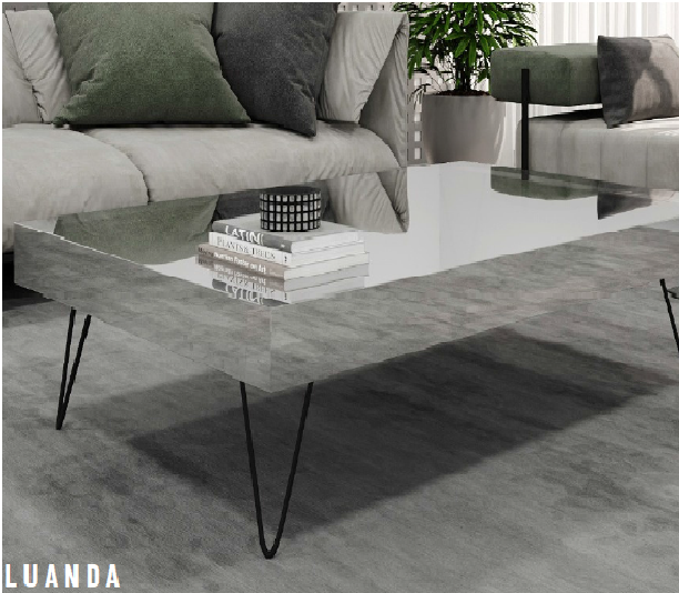 PREÇO + BARATO DO BRASIL | Mesa de Centro Luanda | Euronobre