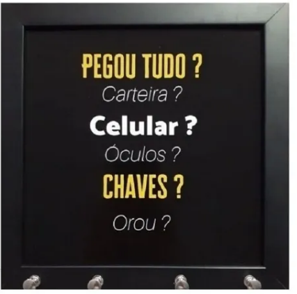 Porta chaves | Ref 19498 |  Girassol Distribuidora 
