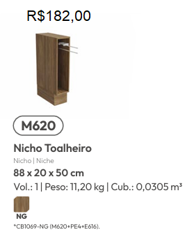 Cozinha Modulada Botanic | Valor Das Peças Avulsas Acima De Cada Imagem Do Produto | Kappesberg Móveis 0226