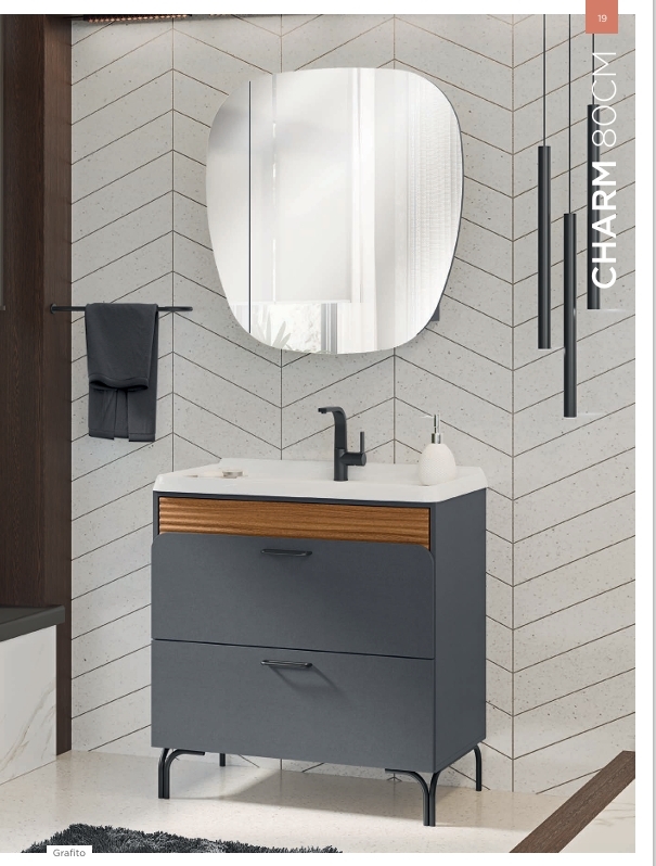 Conjunto Banheiro Charm 80CM | Balcony 0926