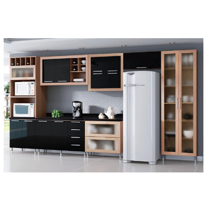 Cozinha Modulada Sob Medida Aspen | 7 Peças | Ditália Móveis