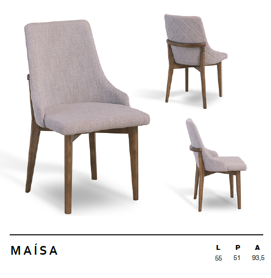 Cadeira Maísa | L2 Design Mobiliário