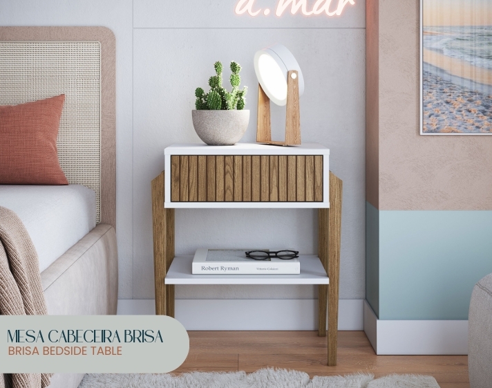 Mesa Cabeceira Brisa | Metta Mobili 0626