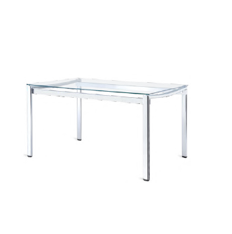 PREÇO + BARATO DO BRASIL Mesa c/ Tampo de Vidro 140 | 1866 - 1008 | Milano
