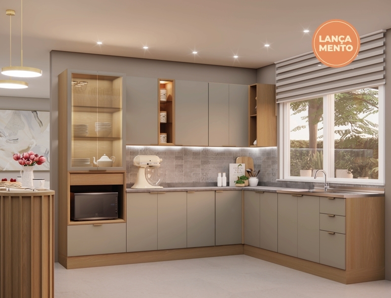 Cozinha Modulada Vitra | Luciane 0726