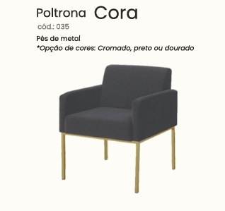 Poltrona Cora | Estofama 0626