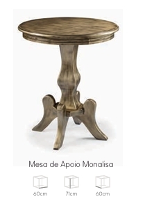 Mesa De Apoio Monalisa | Sol Móveis 0526