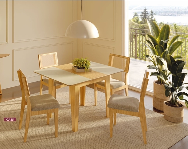 Mesa TM85 + Cadeira CA35 | Dalla Costa 0826