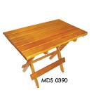 PREÇO + BARATO DO BRASIL | Mesa Dobrável de Servir | MDS 0390 | Decker