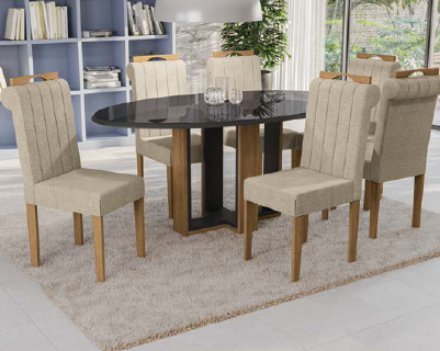 Conjunto Centella | CSJ1400EA-A051 | Kappesberg Sala de Jantar