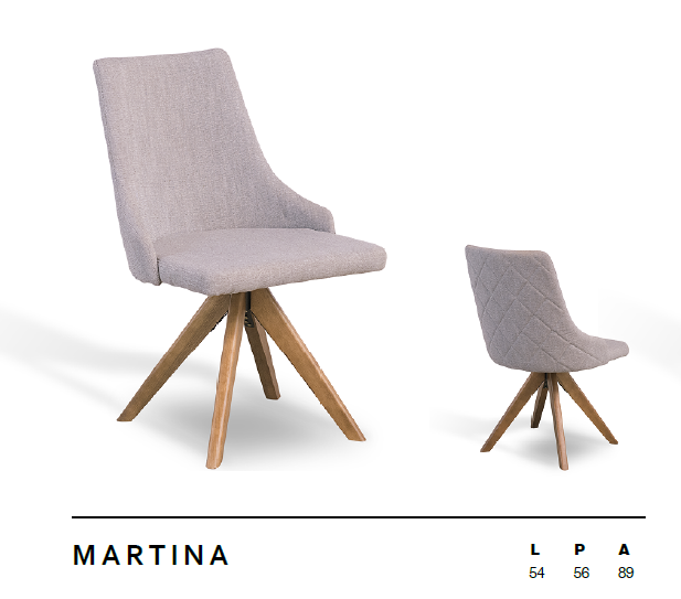Cadeira Martina | L2 Design Mobiliário