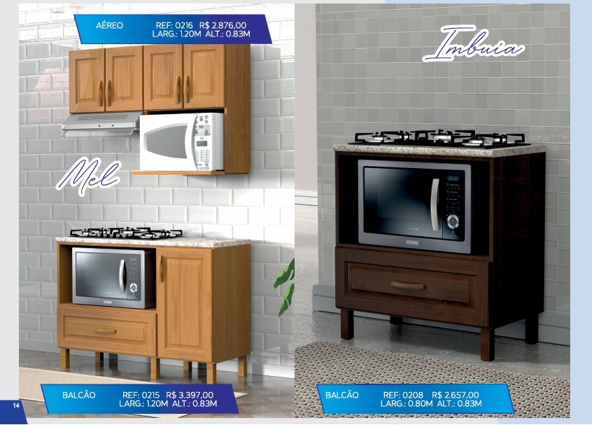 Balcão Forno | 0216 - 0215 - 0208 - ELG Venda : -60% 0825