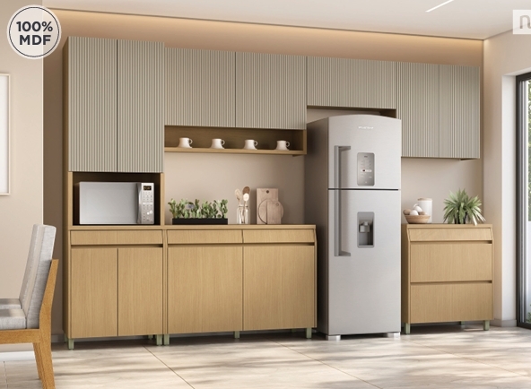 Cozinha Modulada Simone Mendes | Nescher 0526