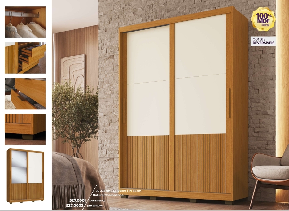 Roupeiro Sírus | Casamia 0726