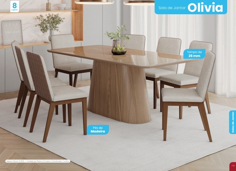 Sala de Jantar Olivia | Henn 0426