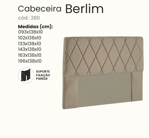 Cabeceira Berlim | Estofama 0626