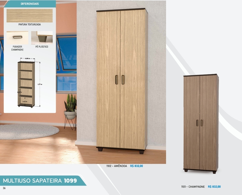 Multiuso Sapateira 1099 | Consulte Valores Na Descrição | Regale 1026