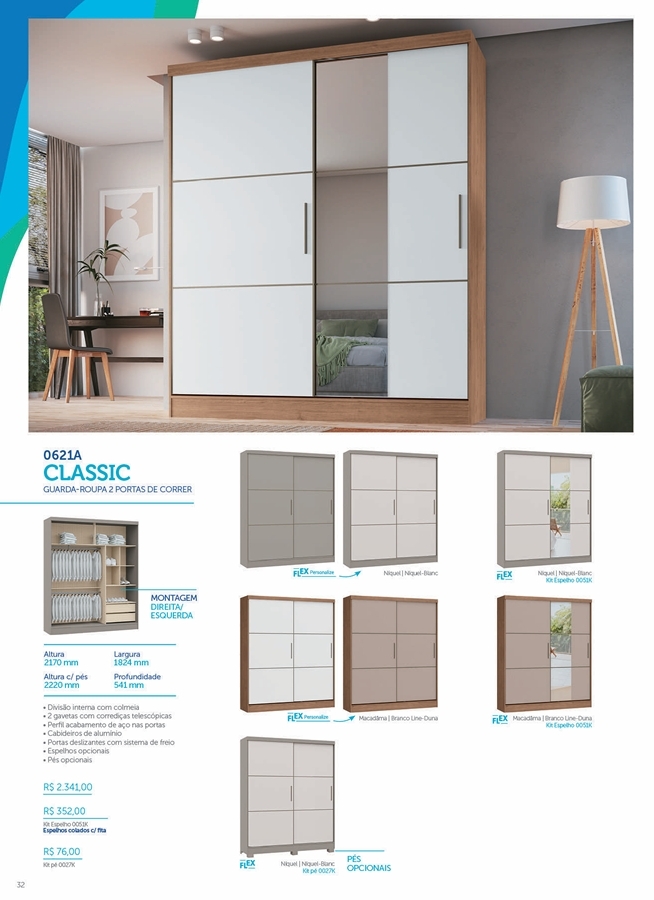 Roupeiro Classic | 0621A | Castro : Venda -40% 0425