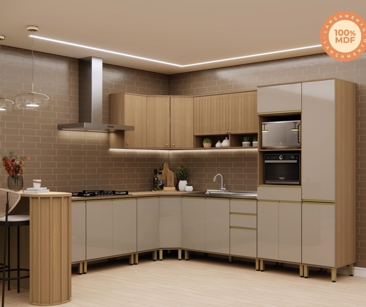 Cozinha Modulada Cora | Luciane 0726