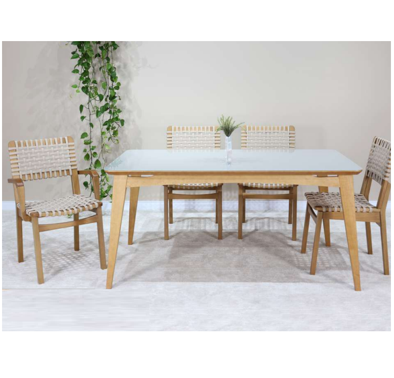 PREÇO + BARATO DO BRASIL | Conjunto Mesa + Cadeiras Conde | Nacional