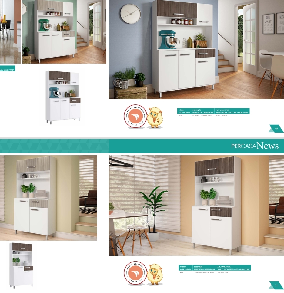Kit Cozinha |  2021 - 2020 | Percasa 0625