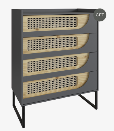 Comoda c/ 04 Gavetas PH1754 | Edez 
