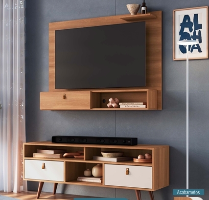 Conjunto Rack + Painel Chicago/Califórnia | JCarvalho 0726
