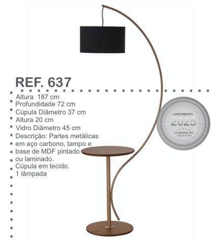 Luminária 637 | Luminum 0626