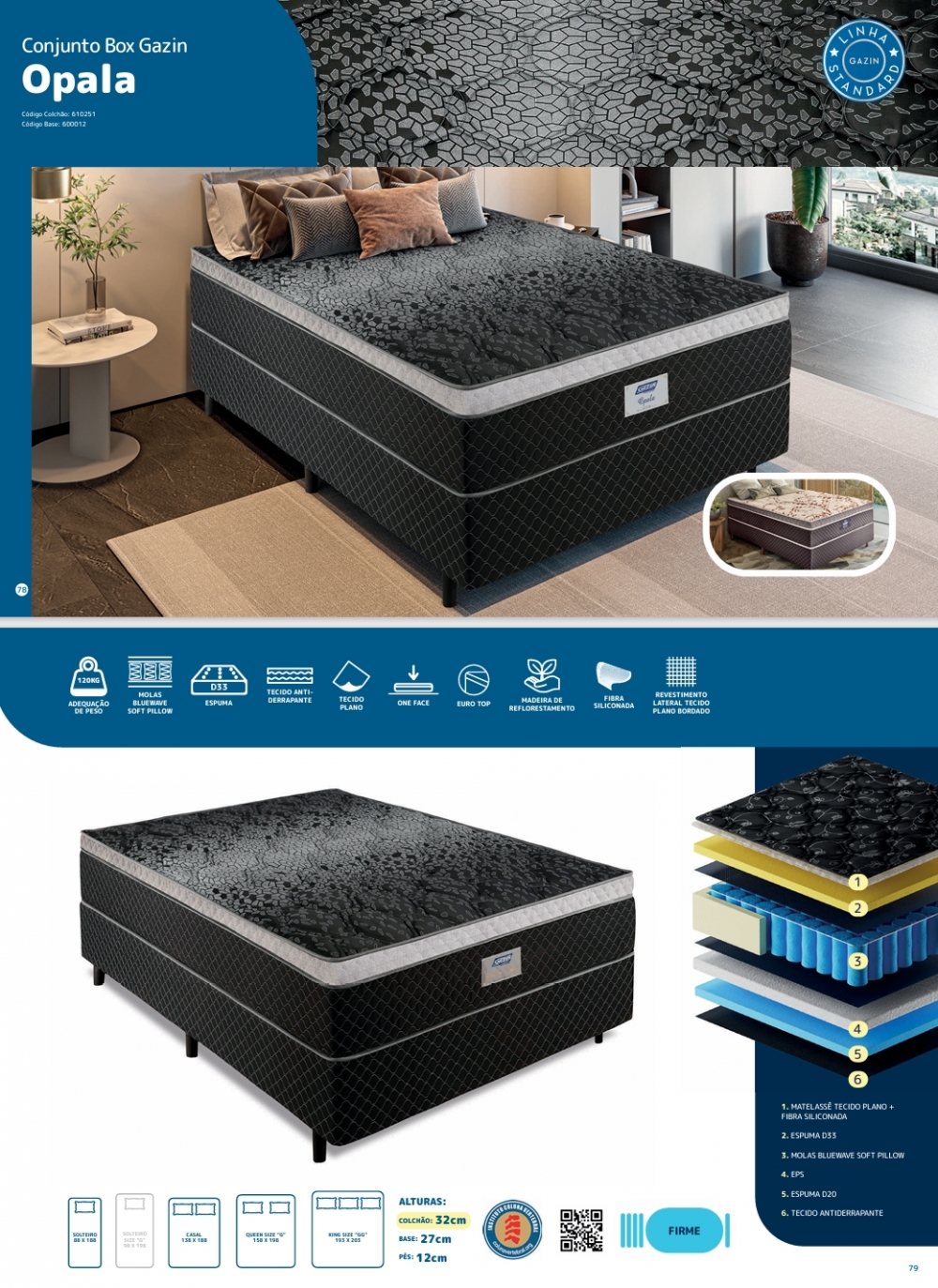 Conjunto Box Opala | Gazin  | Venda : +40% 0425