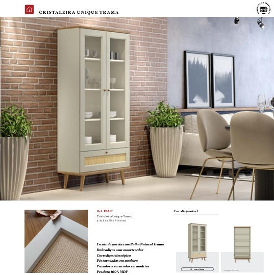 Cristaleira Unique | F651T | Decorline 0425
