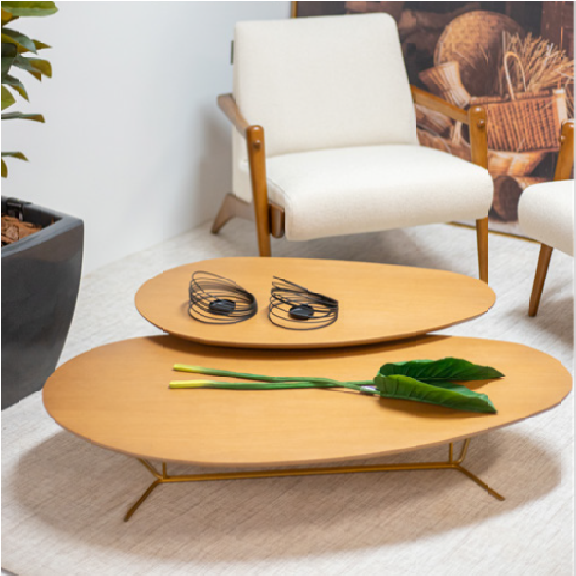 PREÇO + BARATO DO BRASIL | Mesa de Centro Suíça | Avozzani