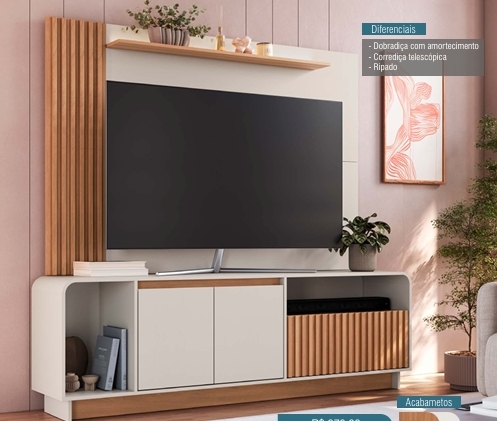 Conjunto Rack + Painel Arizona/Arkansas | JCarvalho 0726