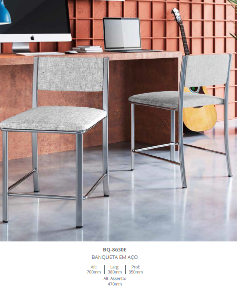 Banqueta de Aço | BQ-8630E | Formastil