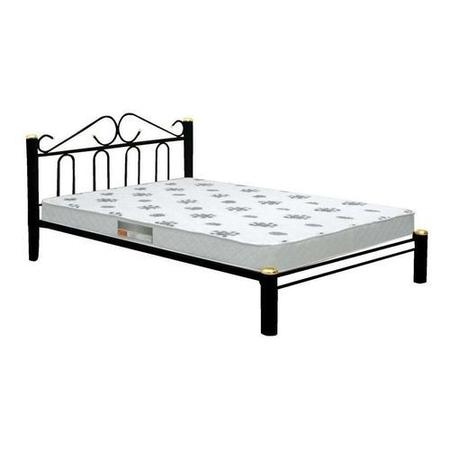 Cama Casal Ferro Tubular com Cabeceira | 0.0.002 | Marcheli Móveis Tubulares