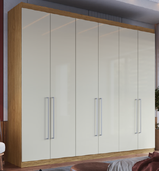Roupeiro 06 Portas 270 | RP5660 | Decibal
