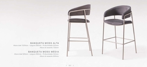 Banqueta Moss | Muller Elegant 0726