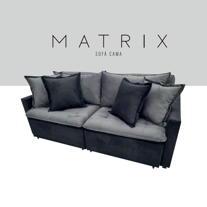 PREÇO + BARATO DO BRASIL | Sofá Cama Matrix | Soart