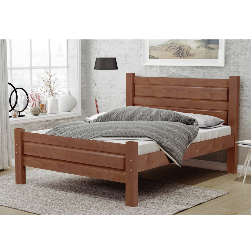 Cama Casal Emanuele | L 1.38 | Bel Móveis