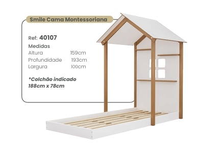  Smile Cama Montessoriana | 40107 | Serpil 0625